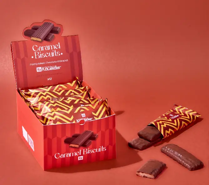 Box caramel Biscuits 12pc