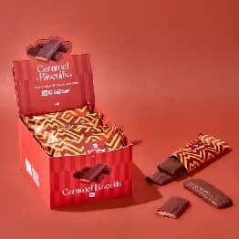 Box caramel Biscuits 12pc