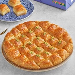 Baklava With Cream (Namoura) - Tray