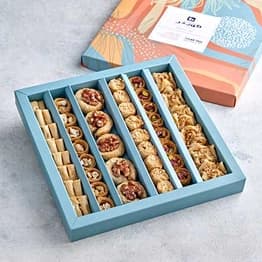 Assorted Oriental Treats Sweets With Honey Box