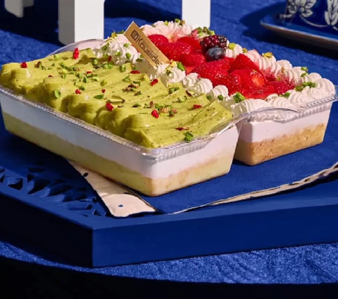 Rice Pudding Tres Leches Bowl with Strawberry & Pistachio